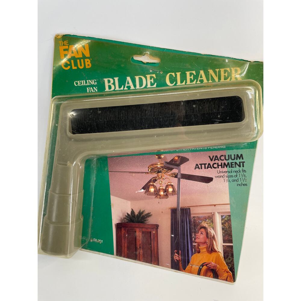 The Fan Club Ceiling Fan Blade Cleaner Vintage Vacuum Attachment